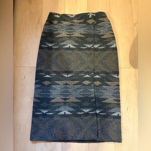 Vintage western wrap skirt​